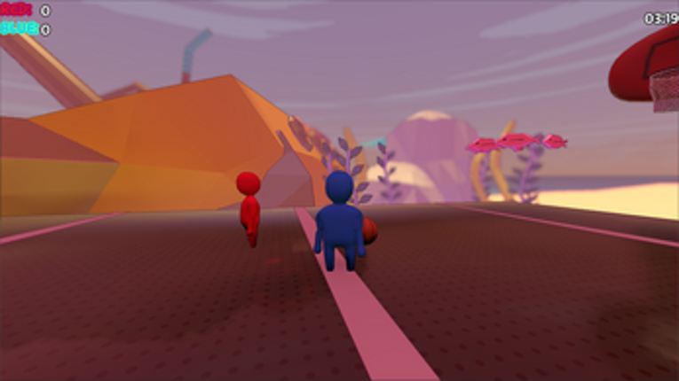 Sunset Dunkin - Multiplayer Ragdoll Basketball screenshot