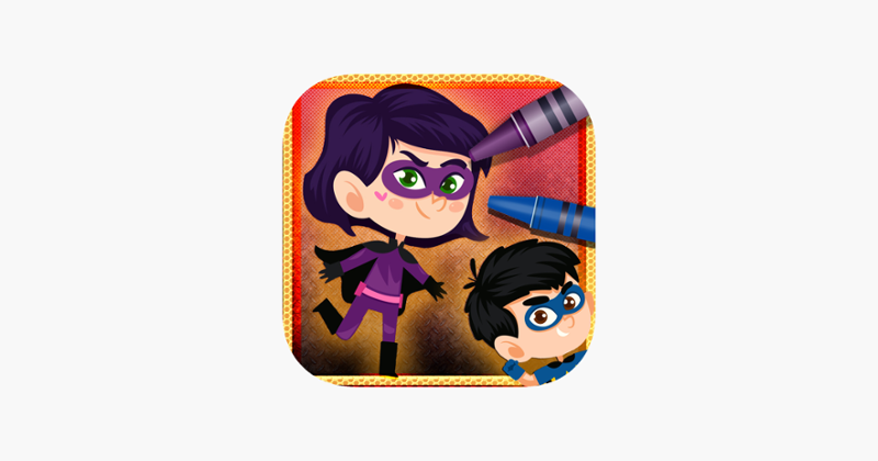 Superhero Coloring Game - The buddy artstudio Image