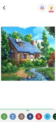 Tap Color Pro: Color By Number screenshot