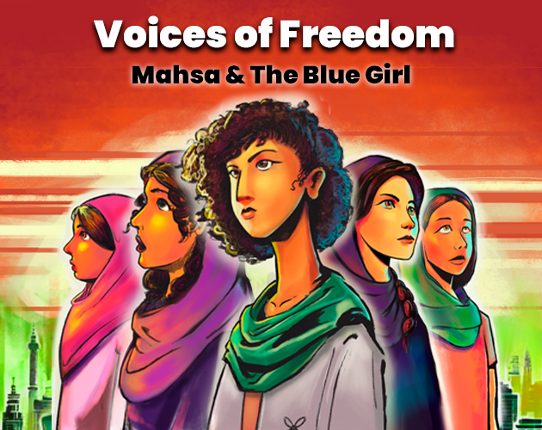 Voices of Freedom: Mahsa and The Blue Girl Image