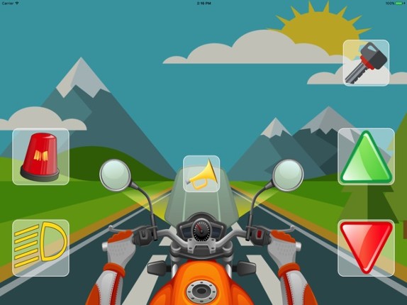 Baby Moto Rider - your toddler's first motorbike screenshot
