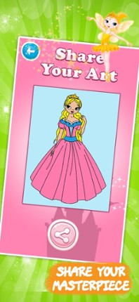 Best coloring book - Princess screenshot
