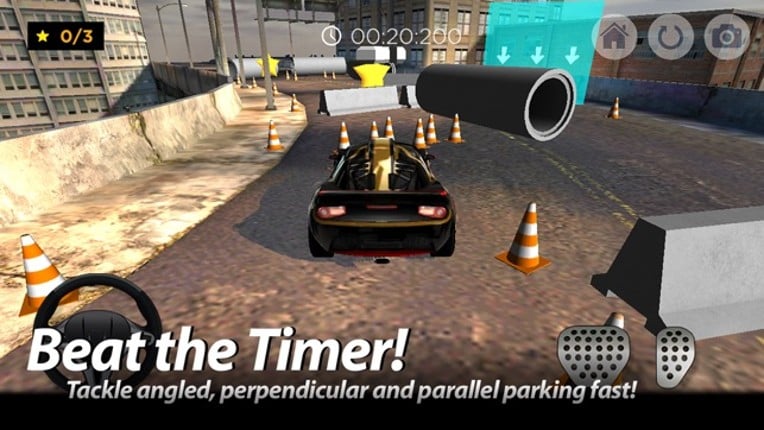 Car Parking Simulator City 2015 Edition - free racing driver real skill practice cars simulation driving SIM game screenshot