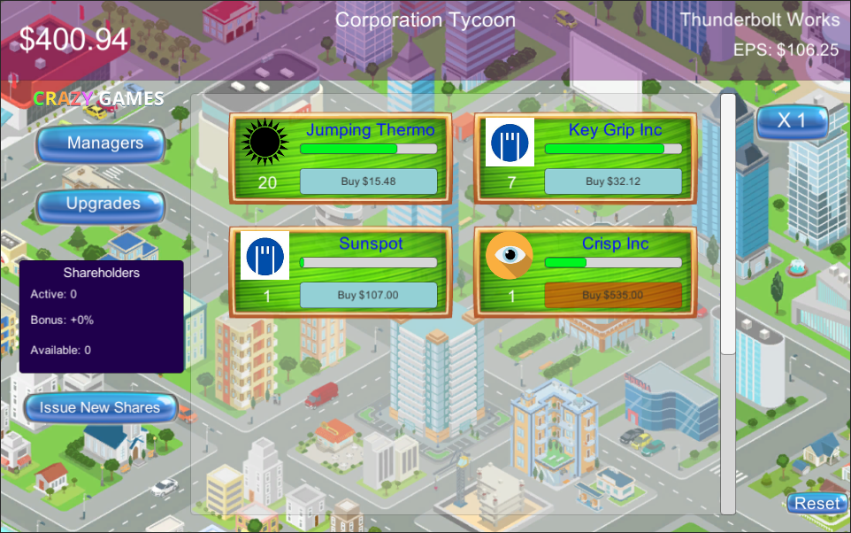 Games like Corporation Tycoon