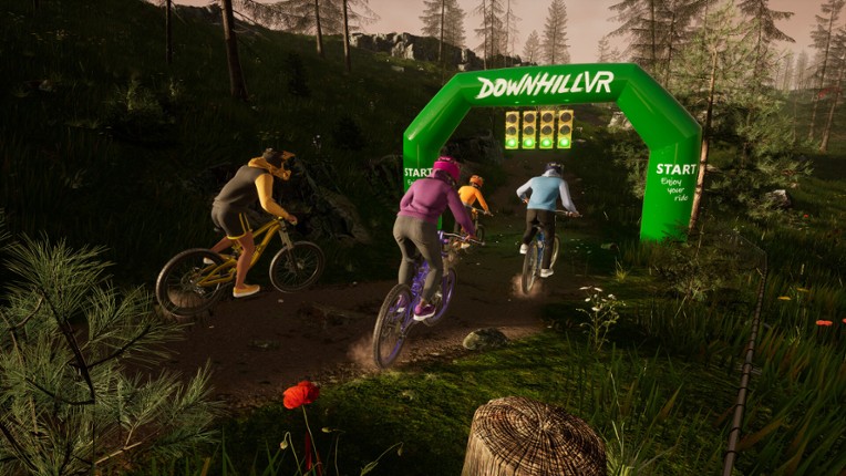 DownhillVR screenshot