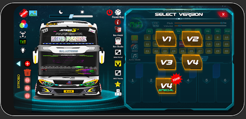 Bus Telolet Pianika V24 Image
