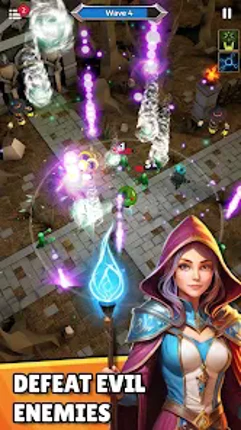 Idle Tower Defense: RPG Wizard Image