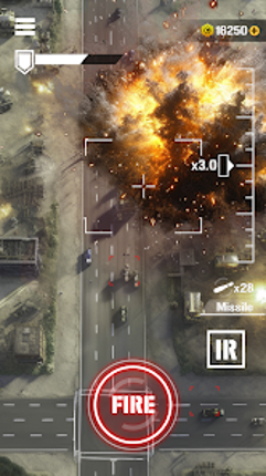 Drone Attack: Military Strike Image