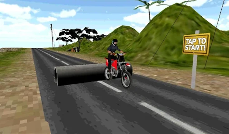 Stunt Bike 3D Image