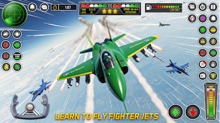 Fighter Jet Game 2025 screenshot