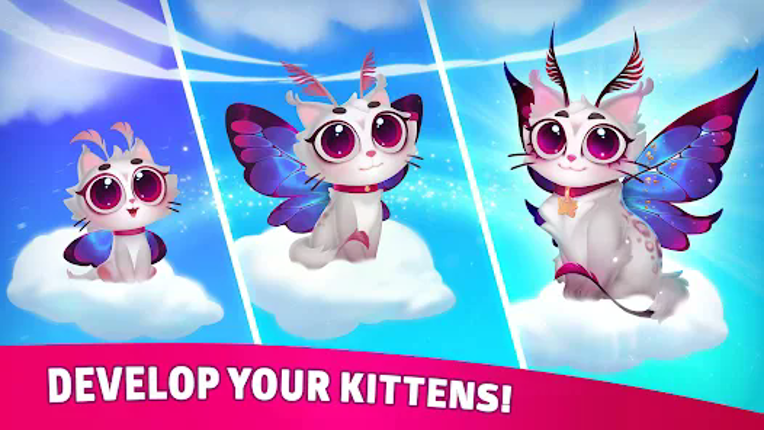 Merge Cats: Magic games screenshot