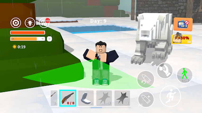 Night Survive in Haunt Forest Image