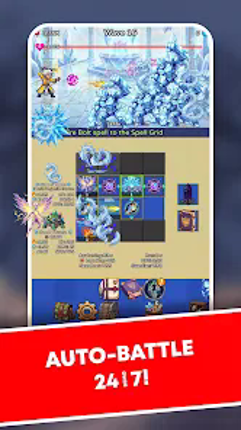 Tap Wizard Realms - Idle Magic screenshot