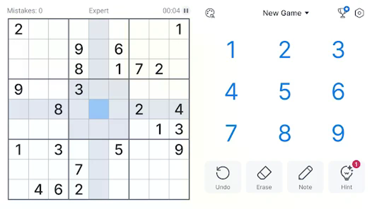 Sudoku - Classic Sudoku Puzzle Image