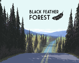 Black Feather Forest Image