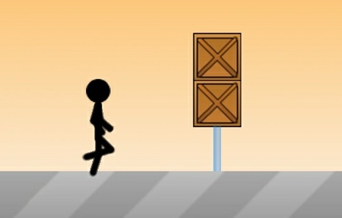 STICKMAN DEATH RUN! Game Cover