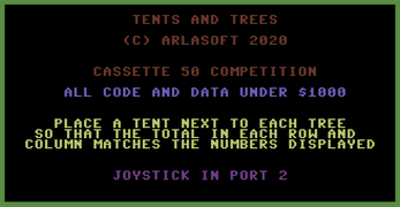 Tents and Trees (C64) Image