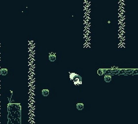 Woolball's backyard [Game Boy] screenshot