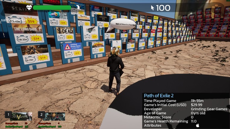 Game Quest: The Backlog Battler screenshot