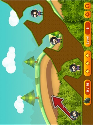 Grenade Toss Puzzle Image