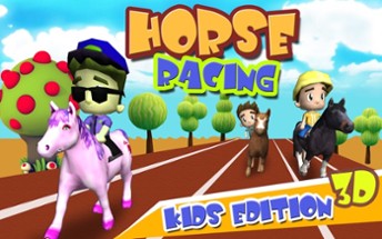 Horse Racing 3D Free (Kids Edition) Image