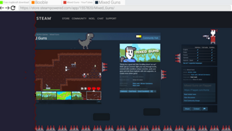Link to the dino screenshot
