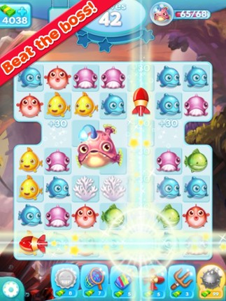Marine Adventure -- Collect and Match 3 Fish Puzzle Game for TANGO Image