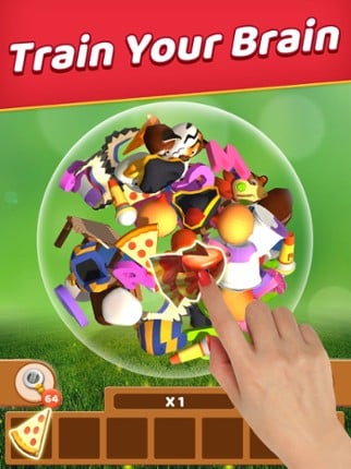 Match 3D Bubble screenshot