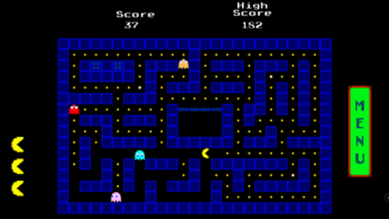 Pacman 2D screenshot