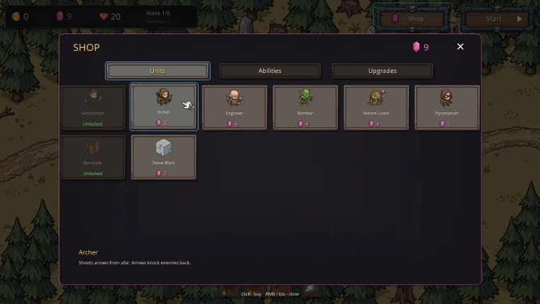 Palisade Provisions screenshot