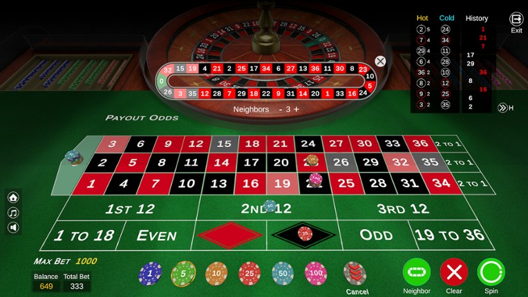 Real Roulette screenshot