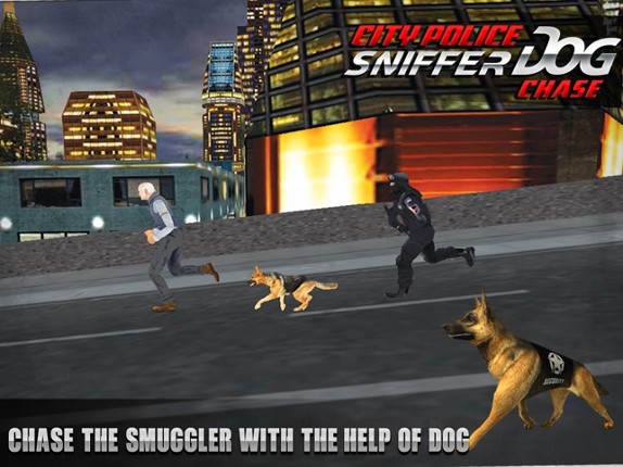 Security Police Dog Sniffer Simulator : Help forces secure the city from criminals screenshot