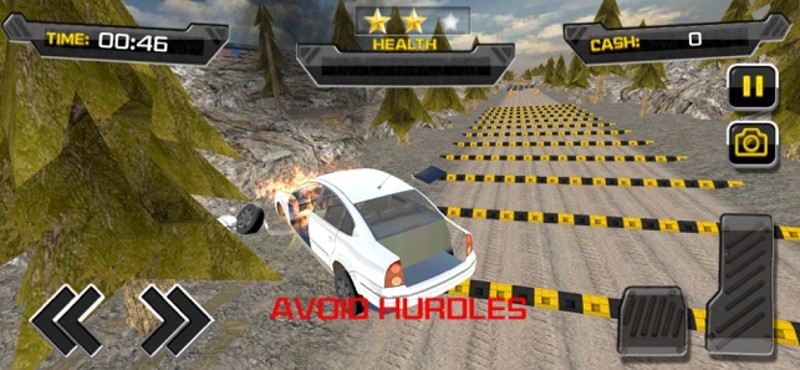 Speed Bump &amp; Car Crash 3D screenshot