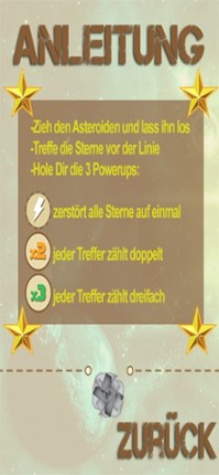 Treffe fallende Sterne screenshot