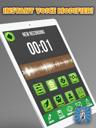 Voice Changer Booth – Sound Recorder Effects and Speech Modifier App Free screenshot