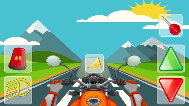 Baby Moto Rider - your toddler's first motorbike screenshot