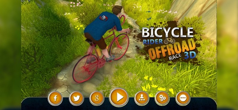 Bicycle Rider Off Road Race 3D Image