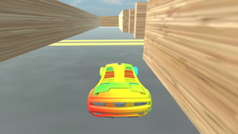 Car in a Maze Image