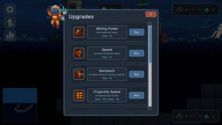 CosMiner: Space Mining TD Image