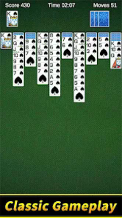 Spider Solitaire screenshot