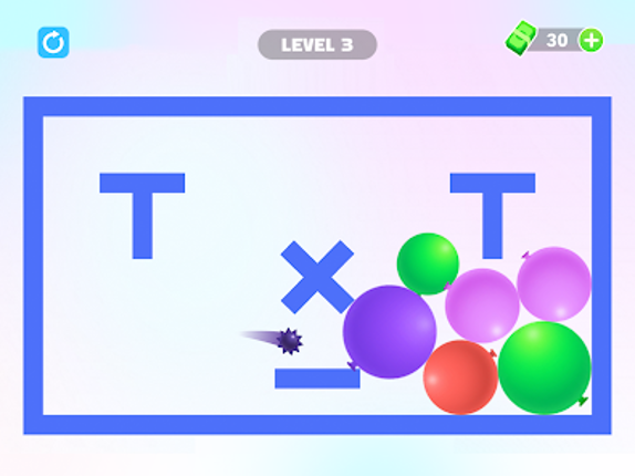 Thorn And Balloons: Bounce pop screenshot