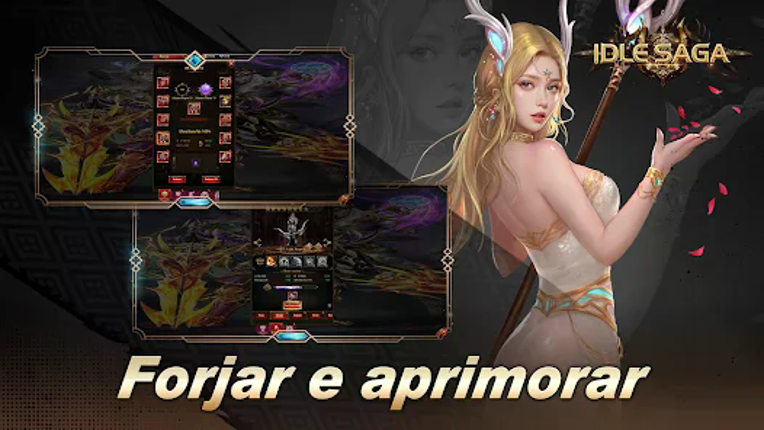 Idle Saga: Mitos do Ócio screenshot