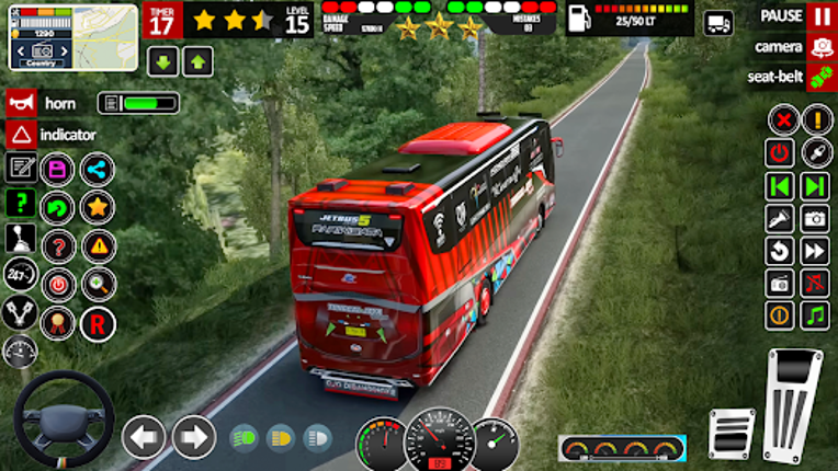 Bus Simulator Offline 3D Games screenshot