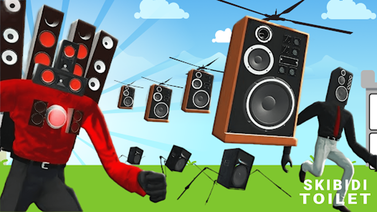 Superhero Stickman: skibidi screenshot