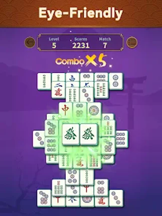 Otium Mahjong: Wafū Tile Match screenshot