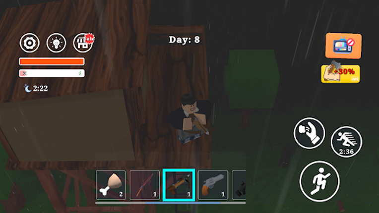 Night Survive in Haunt Forest screenshot