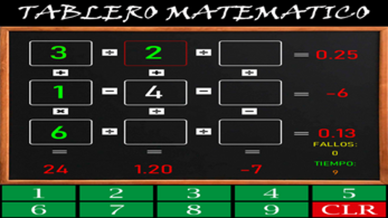 Tablero matematico Image