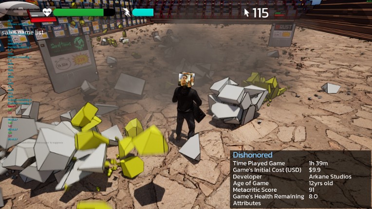 Game Quest: The Backlog Battler screenshot