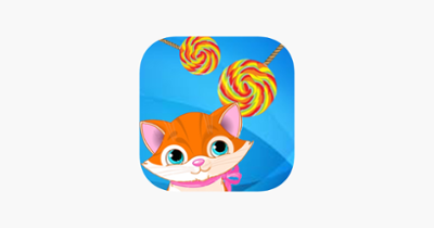 Hungry Cat Sketch Breaker Free Puzzle Physics Games Image