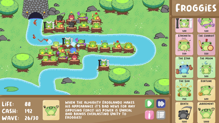 Ninja Froggies screenshot